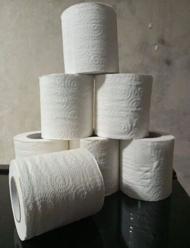 Eco Friendly White Toilet Paper Roll - Paper, Standard Size, White | Eco Friendly, Hygienic, Non Water Resistant