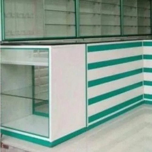 Floor and Wall Mounted Medical Store Display Rack