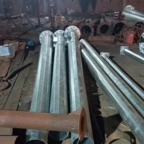 GI High Mast Lighting Pole