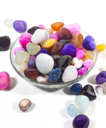 Onyx Multi Color Quartz Pebbles