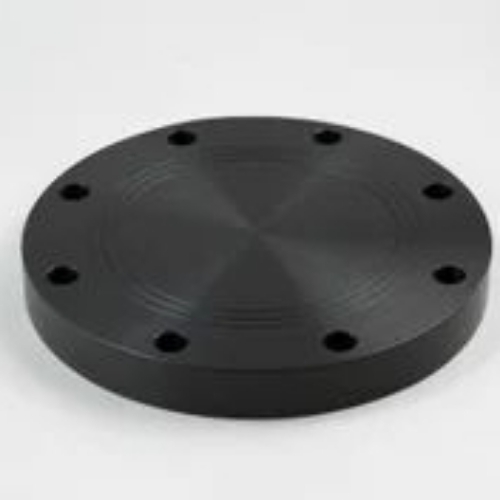 Solid And Circular Black Painted Blind Flanges By Bright Pipe & Fitting
