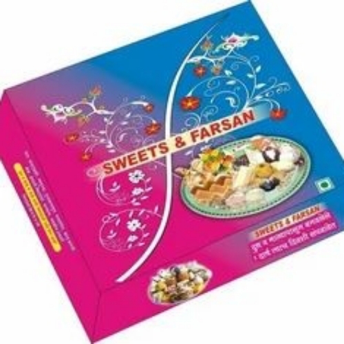 Square Shape Printed Sweet Packaging Boxes