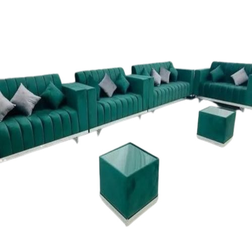 Ten Seater Sofa Set - Wood Multisizes Green, Durable Termite Proof Flexible