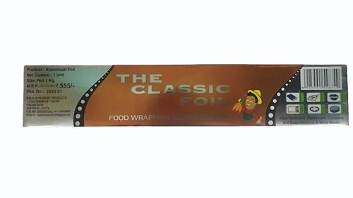The Classic Foil Food Wrapping Aluminium Foil