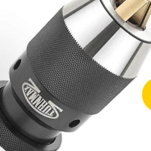 Turnmax Keyless Drill Chuck - Corrosion Resistant Steel Precision Machined Jaws | High Grip Strength Smooth Rotation