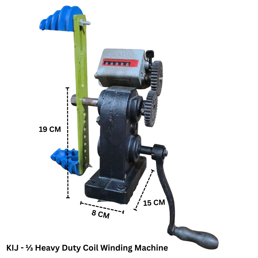 1/3 Coil Winding Machine - Heavy Duty (cast Iron Body)