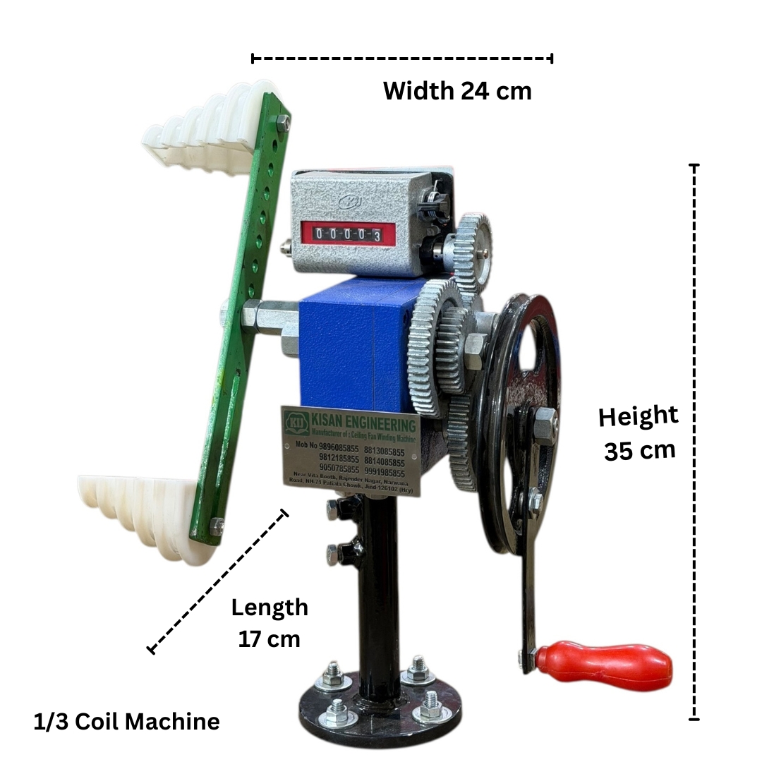 1/3 Coil Winding Machine (Metal Gear)
