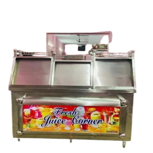 3 Sink Ss Fruit Juice Counter