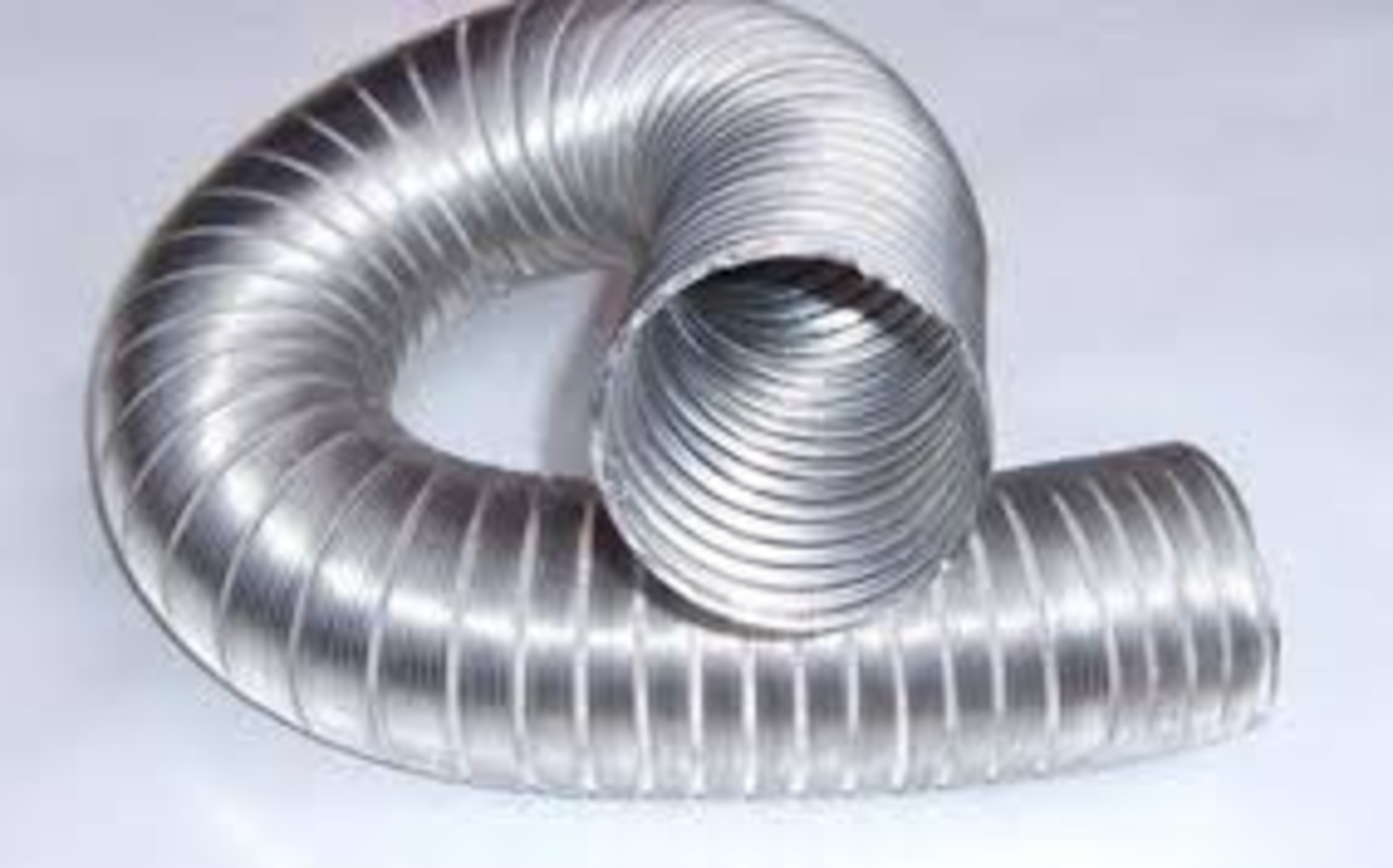 Aluminum Chimney Hose - Color: Silver