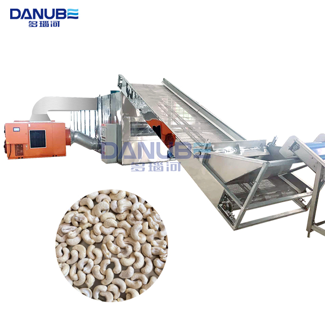 Cashew Nuts Mesh Belt Dryer - Advantage: High Working Effiency