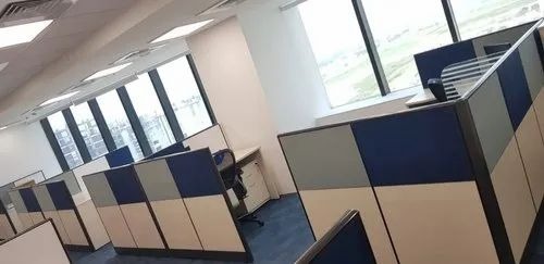 Cubicle Workstation - Wood Custom Color | Durable Rust Proof Eco-Friendly