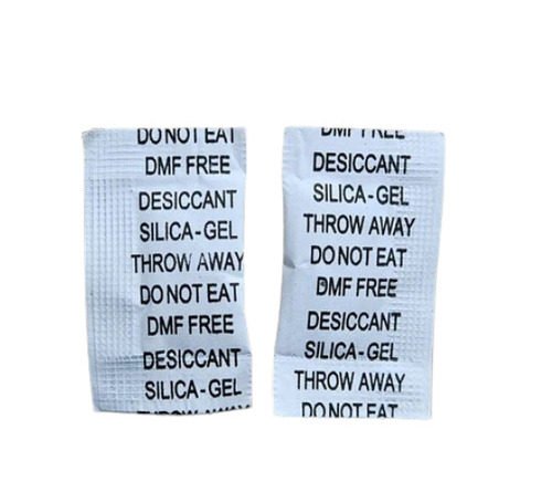 Desiccant Silica Gel Packets - Color: White
