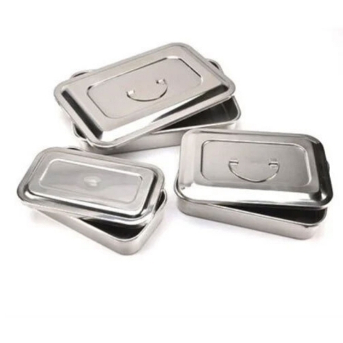 Stainless Steel Surgical Tray for Hospital Use