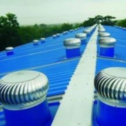 Turbo Air Ventilator for Humidification and Ventilation - Corrosion-Resistant Wall Mount Commercial Use | Efficient Heat and Humidity Removal Low Maintenance