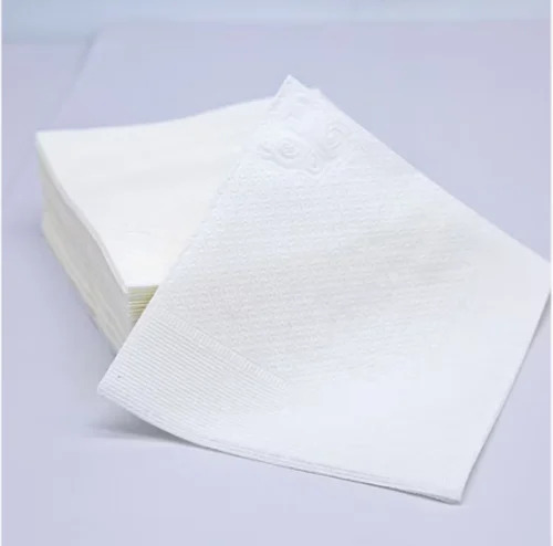 1 Ply Tissue Paper Napkin - White, Standard Size | Hygienic, Eco Friendly