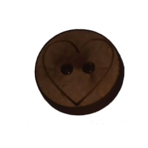 24 Line Wooden Garment Button