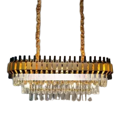 3 Layer Glass Hanging Chandelier