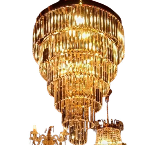 Crystal Glass Hanging Chandelier