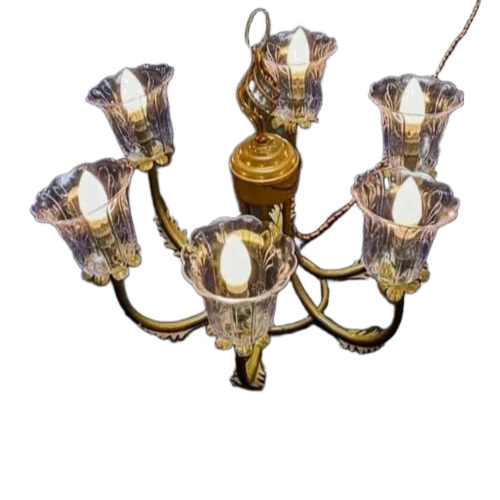 Fluorescent Bulb Hanging Chandelier