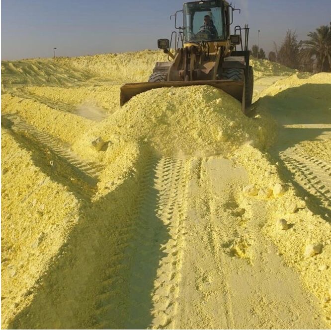 Granular And Powder Sulphur - Color: Yellow