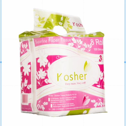 Kosher Restroom Toilet Roll 3 Ply