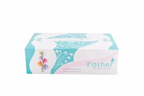 Kosher Ultra White Facial Tissue 2 Ply