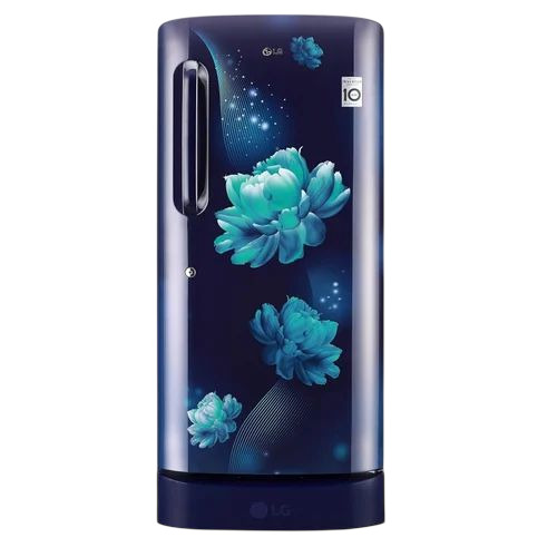 Lg Flower Print Refrigerator