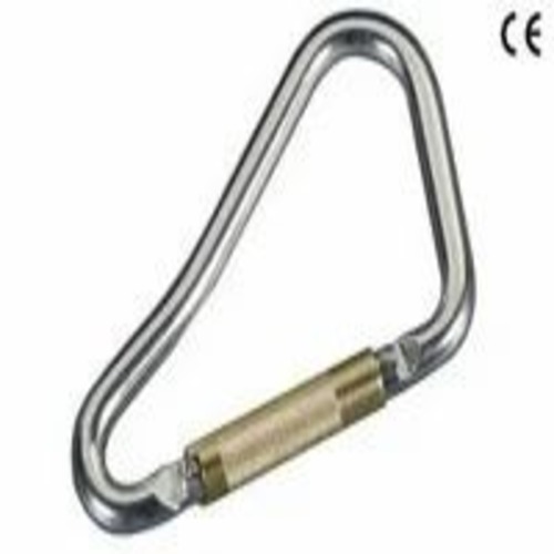 Metal Karabiners - Aluminum Alloy Metal, Silver, Polished | Industrial Use, Metallic Packaging, New Condition
