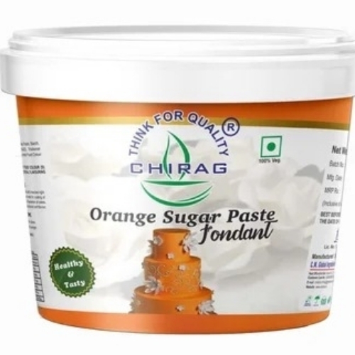 Orange Suger Paste Fondant