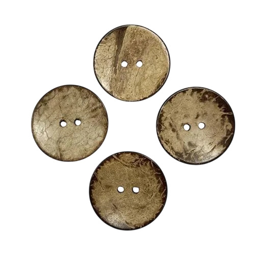 Round Coconut Button