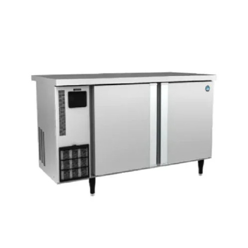 SS Double Door Undercounter Chiller, RTW 126 MS4 - Stainless Steel, 305L, Silver, 240V | Automatic Defrost, 4 Shelves, Electric