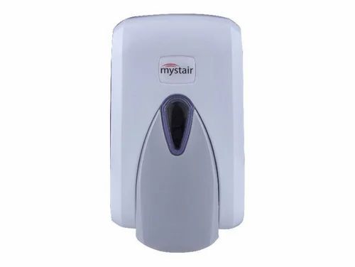Wall Mount Liquid Soap Dispenser - Standard Size, White | Stylist, Durable, Rectangular Shape, 1 Year Warranty