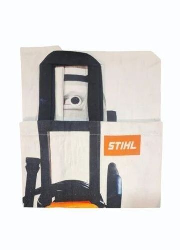 10 Kg Cotton Printed Canvas Bag - Canvas Material, Customized Size, Zipper Closure | Handles, 10 Kg Capacity