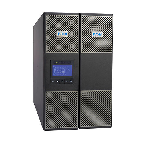 EATON UPS - Black Double-Conversion Rack-Mount/Tower, Durable | ABM Battery Tech, Gigabit Network Card, 1 Year Warranty