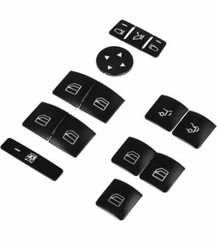 Mercedes Powerwindow Switch Cap Sticker Type