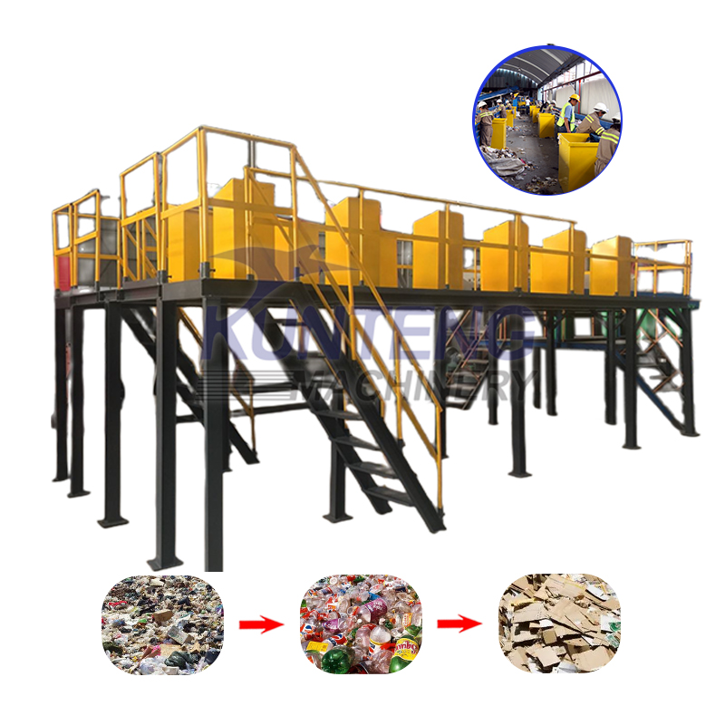 Municipal Solid Waste Sorting Machines - Capacity: Can Be Customized T/hr