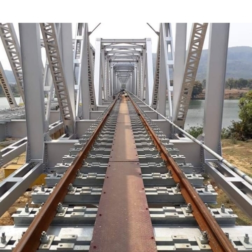 Open Web Railway Bridge Girder