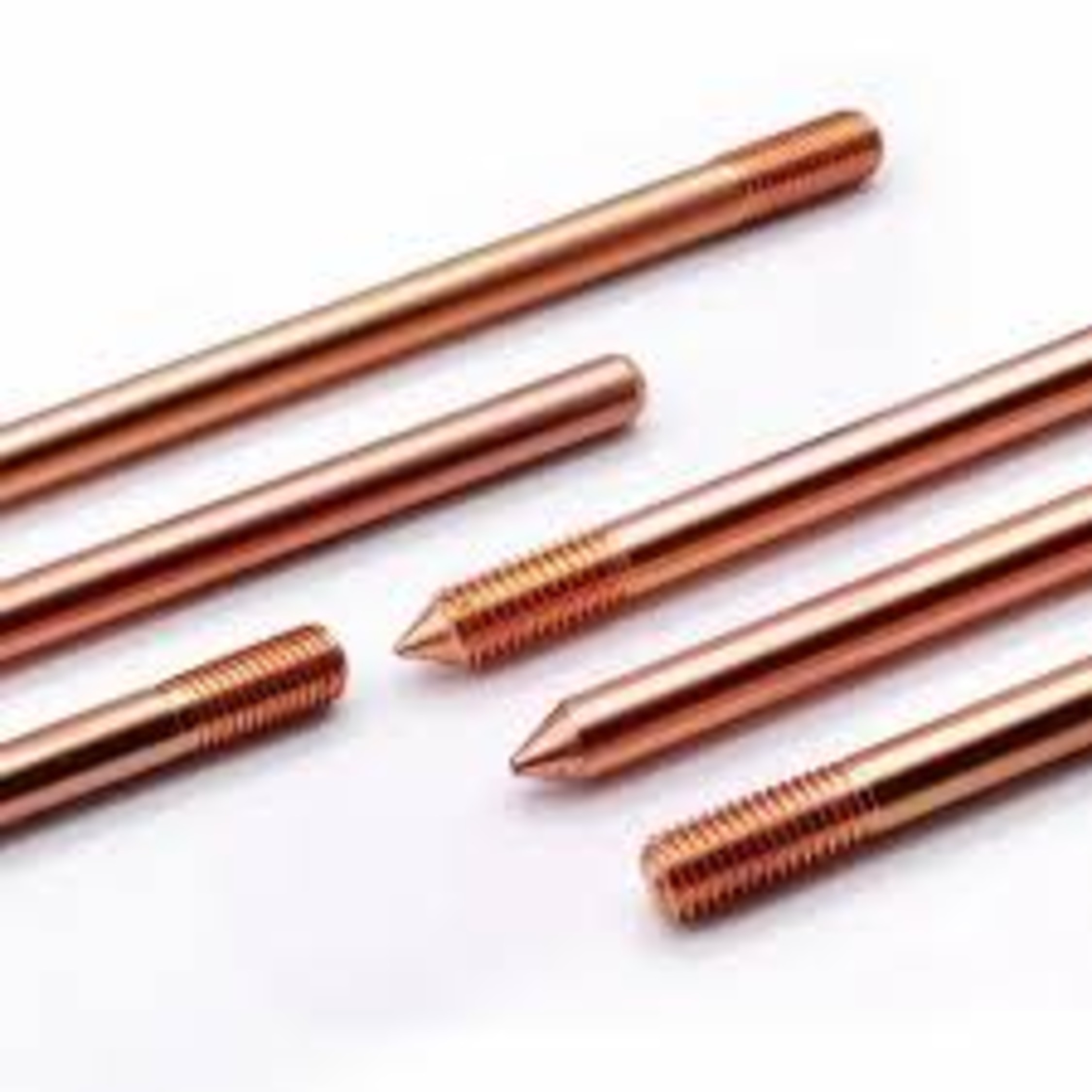 Solid Earthing Rod - Material: Copper Bonded