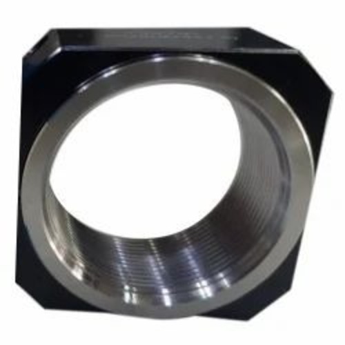 Stainless Steel Precision Lock Nut - 6.1 Inch Inner Diameter, 6 mm Thickness, Silver | Polished Surface, Industrial Use