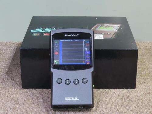 Verified Supplier Of Pho-Nic Paa3X Handheld Professional Audio Analyzer With Usb Paa3X - Warranty: 3