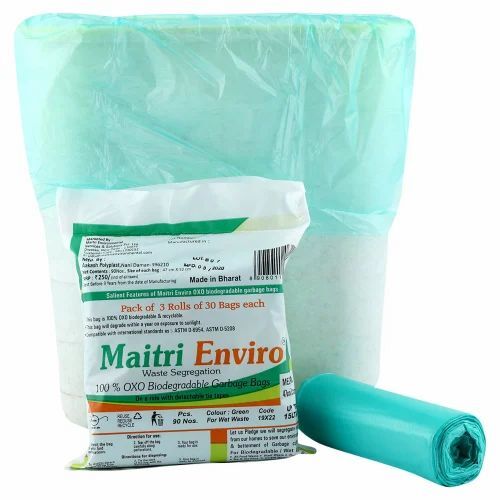 47x52 Cm Ldpe Blue Garbage Bag