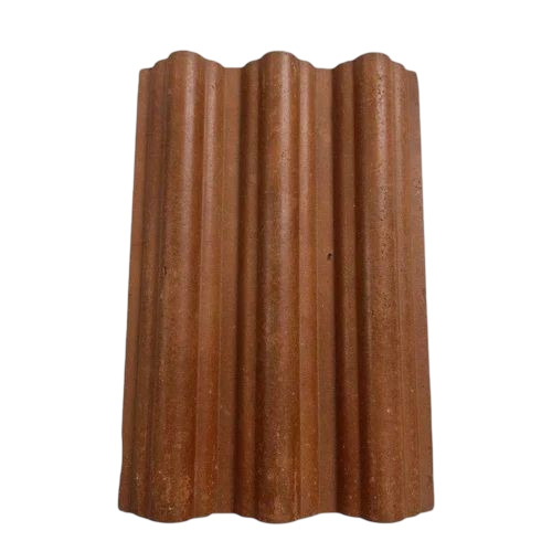 Brown Ceramic Clay Roofing Tiles