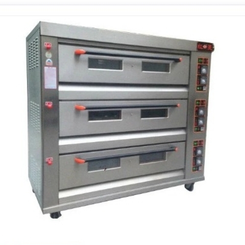 Electric Commercial Three Deck Baking Oven