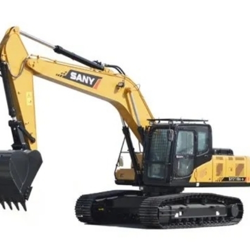 Hydraulic Medium Excavator - Stainless Steel, 2400/2900 mm Arm, Yellow Black | Powerful Engine, High Digging Capacity, Fuel Efficient, Durable Undercarriage