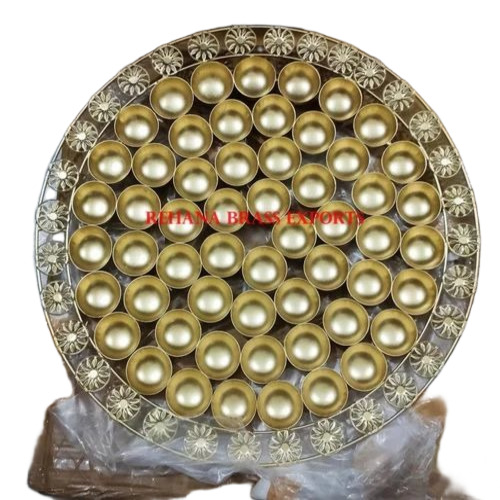 Pooja Flower Metal Urli