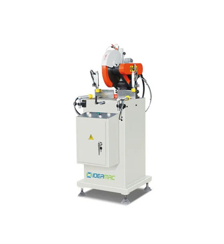 Upvc Single Head Cutting Machine - 1450x1120x750 Mm, White, 1.5 Kw, 3500 Mm Saw | Automatic, Plc Control, Eco Friendly, Stable Operation