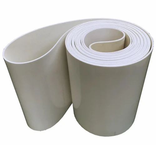 White Hygienic Food Grade Rubber Conveyor Belt