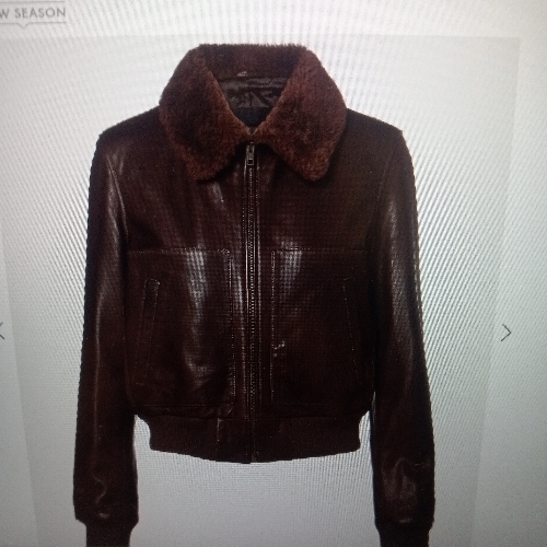 Women leather jacket