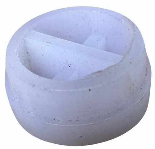 1 Inch Plastic End Cap - Plastic, 1 Inch, White | Rigid, Heat & UV Resistant, Glossy Finish