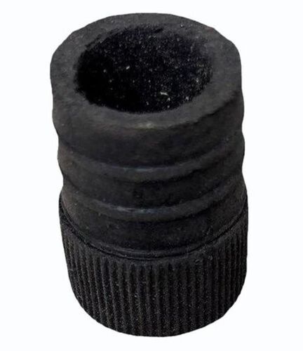 2 Inch PVC End Cap - Plastic, 10mm Thick, Black | Durable, Lightweight, Polished Surface, Furniture Use